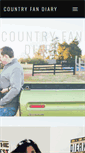 Mobile Screenshot of countryfandiary.com